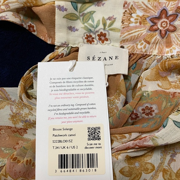 Sezane Solange Blouse - Picture 10 of 12